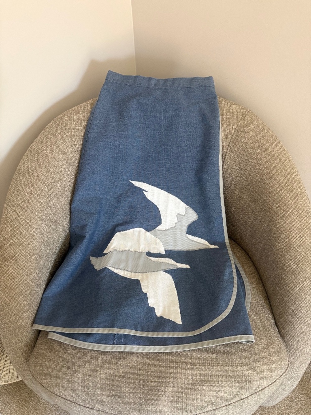 Handmade Vintage Wrap Skirt~